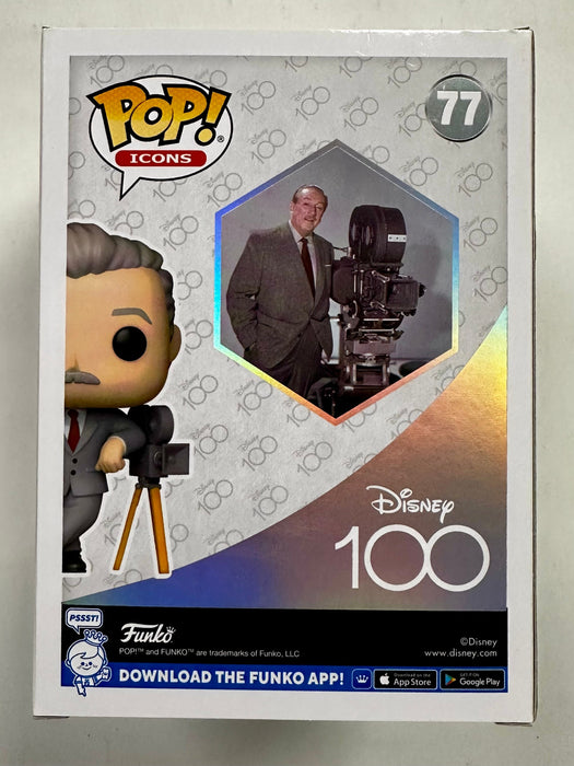 Funko Pop! Icons Walt Disney With Camera #77 Disney 100 FS 2023 Exclusive - for just $20! 