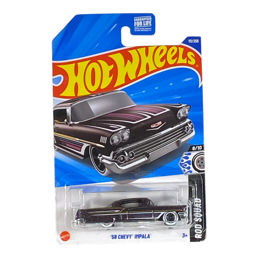 Hot Wheels '58 Chevy Impala | Rod Squad Series 8/10 - for just $1.99! 