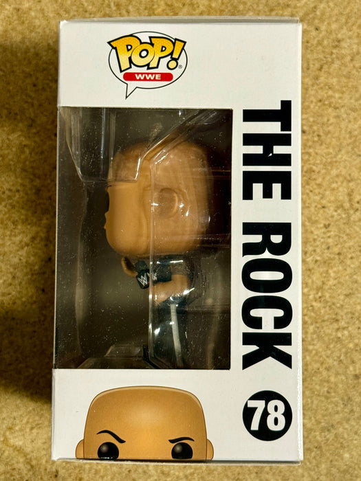 Funko Pop! WWE Dwayne “The Rock” Johnson #78 Wrestling Rock Bottom People’s Elbow - for just $12! 