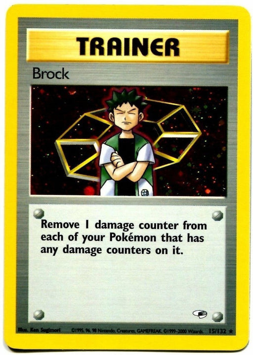 Brock (15/132) [Gym Heroes Unlimited] - Just $8.05! Shop now at Retro Gaming of Denver