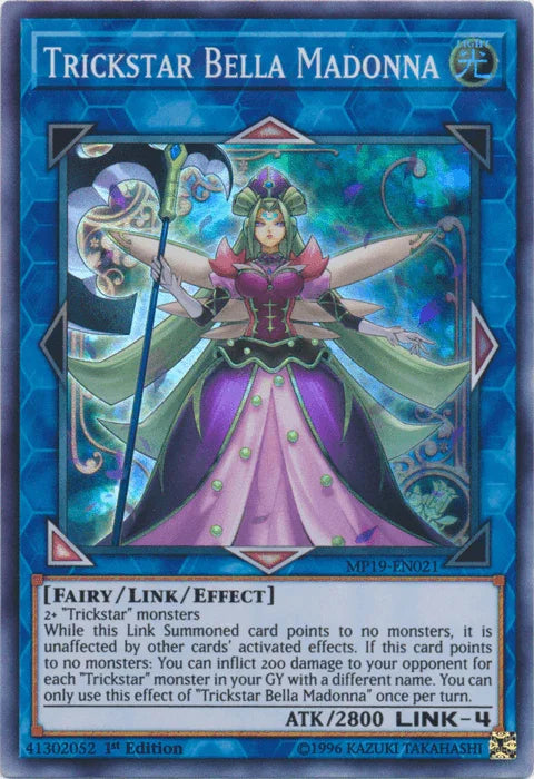 Trickstar Bella Madonna [MP19-EN021] Super Rare - for just $0.10! 
