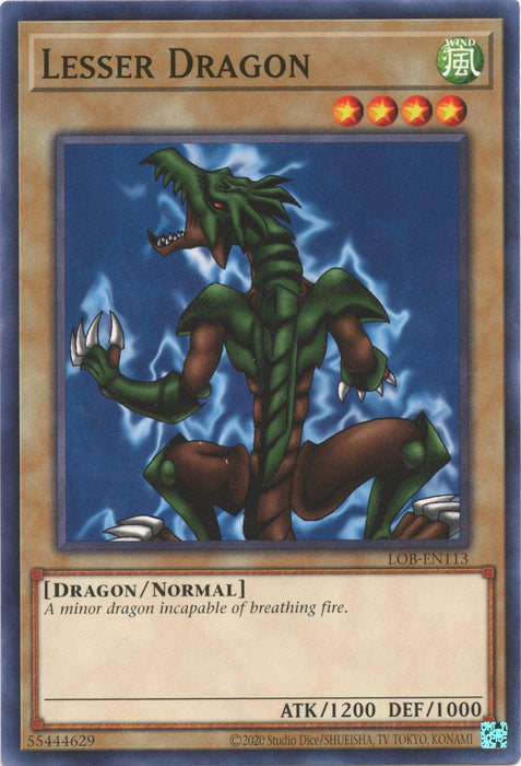 Lesser Dragon (25th Anniversary) [LOB-EN113] Common - for just $0.10! 