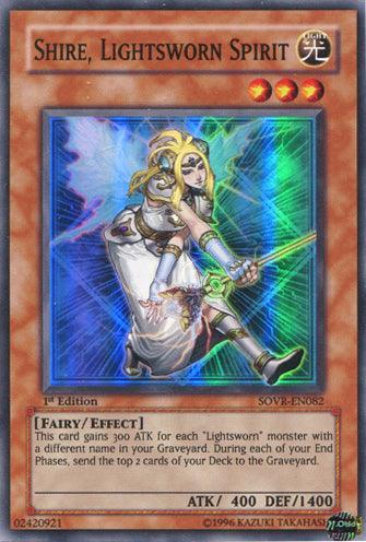 Shire, Lightsworn Spirit [SOVR-EN082] Super Rare - for just $2.30! 