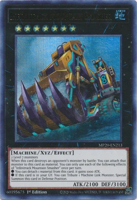 Infinitrack Mountain Smasher [MP20-EN213] Ultra Rare - for just $0.15! 