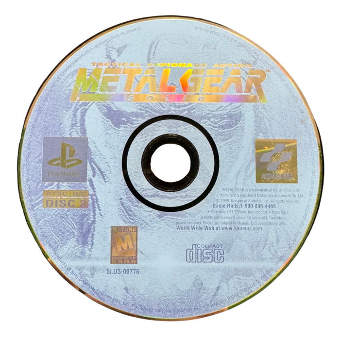 Metal Gear Solid: Tactical Espionage Action – PlayStation 1 (PS1) - for just $30.99! 