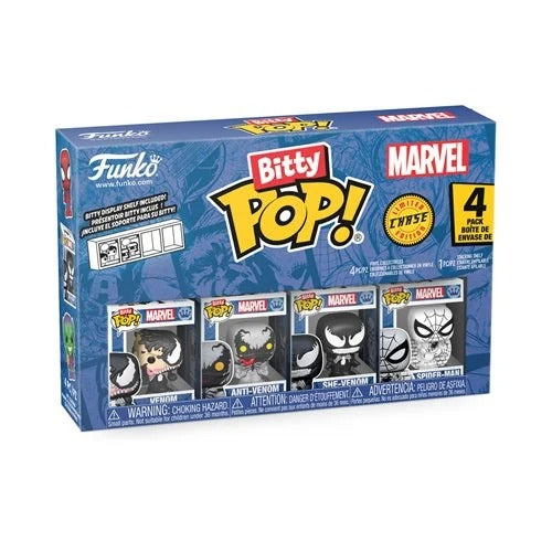 Funko Bitty Pop! Spider-Man Mini-Figure 4-Pack - Select Figure(s) - for just $14.98! 