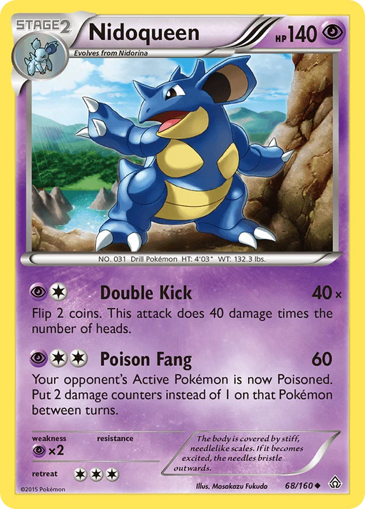 Nidoqueen (68/160) [XY: Primal Clash] - for just $0.20! 