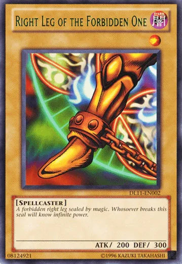 Right Leg of the Forbidden One (Green) [DL11-EN002] Rare - for just $2! 