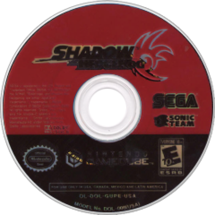 Shadow the Hedgehog – GameCube (GC) - for just $0! 