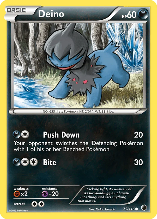 Deino (75/116) [Black & White: Plasma Freeze] - for just $0.15! 