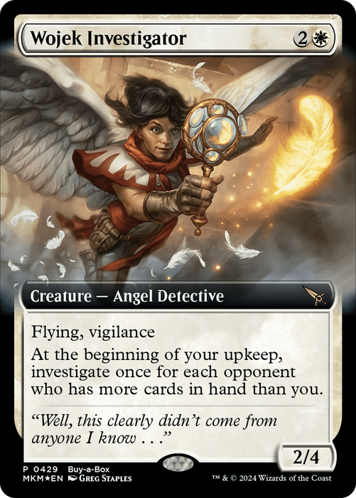 Wojek Investigator (BABP-429) - Murders at Karlov Manor: (Extended Art) Foil - for just $0.11! 