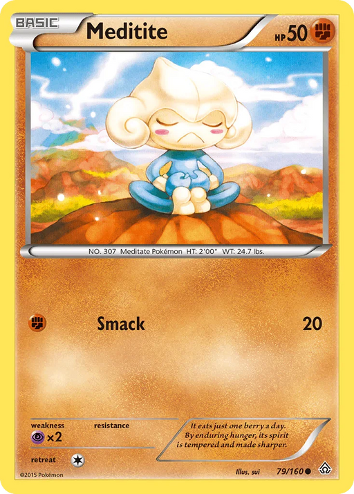 Meditite (79/160) [XY: Primal Clash] - for just $0.10! 