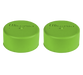 Ultra PRO: Playmat Tube Caps - Bright Green (2-Pack) - Just $0! Shop now at Retro Gaming of Denver