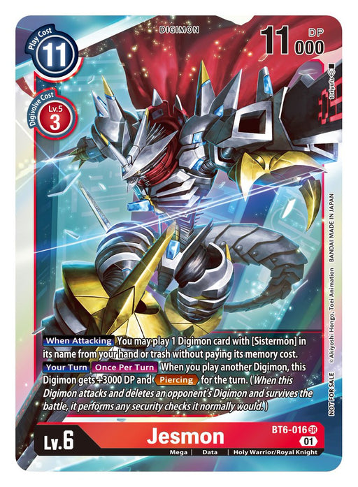 Jesmon [BT6-016] (Event Pack 2) [Double Diamond Promos] - Just $0.90! Shop now at Retro Gaming of Denver