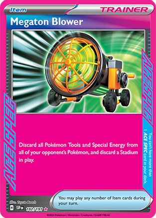 Megaton Blower 182/191 - SV08 Surging Sparks Holofoil - for just $0.35! 
