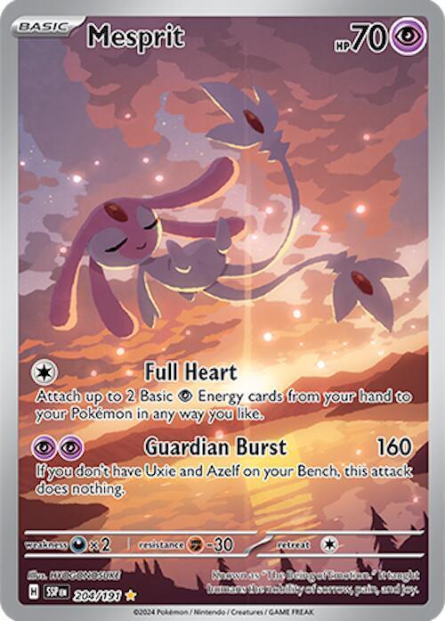 Mesprit (204/191) [Scarlet & Violet: Surging Sparks] - for just $5.20! 