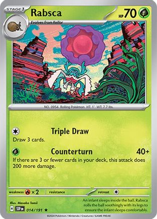 Rabsca 014/191 - SV08 Surging Sparks Holofoil - for just $0.06! 