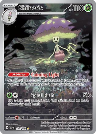 Shiinotic 194/191 - SV08 Surging Sparks Holofoil - for just $1.65! 