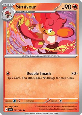 Simisear 023/191 - SV08 Surging Sparks - for just $0.03! 