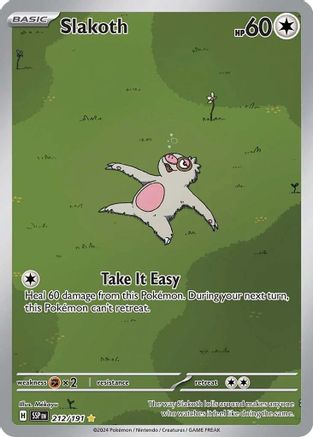 Slakoth 212/191 - SV08 Surging Sparks Holofoil - for just $3.58! 