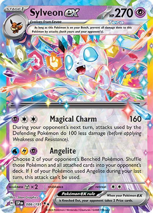 Sylveon ex (086/191) [Scarlet & Violet: Surging Sparks] - for just $1! 