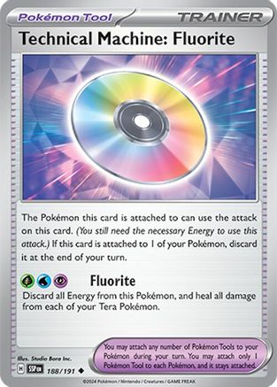 Technical Machine: Fluorite 188/191 - SV08 Surging Sparks - for just $0.03! 