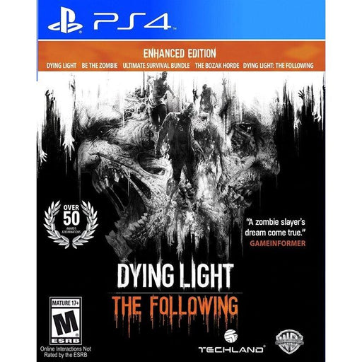 Dying Light The Following Enhanced Edition (Playstation 4) - Just $0! Shop now at Retro Gaming of Denver