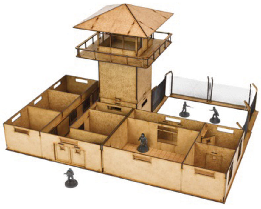 The Walking Dead: All Out War - The Prison MDF Kit - for just $89.99! 