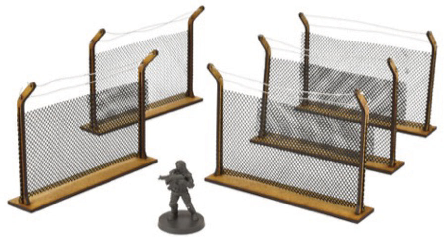 The Walking Dead: All Out War - Chain-Link Fence MDF Kit - for just $19.99! 