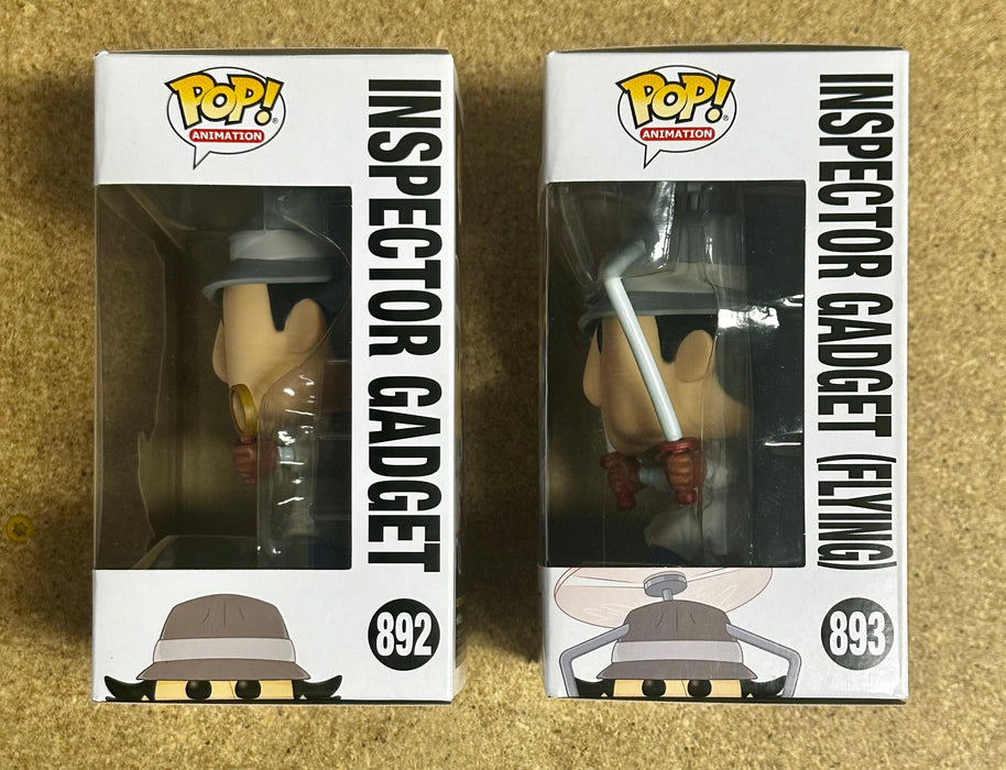 Funko Pop! Animation Inspector Gadget W/ Magnifying Glass & (Flying) Set Of 2 - for just $23! 