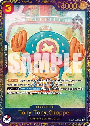 Tony Tony.Chopper (Treasure Cup 2024) (EB01-006) - One Piece Promotion Cards Foil - for just $633.75! 