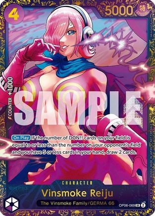 Vinsmoke Reiju (Treasure Cup 2024) (OP06-069) - One Piece Promotion Cards Foil - for just $1391.35! 