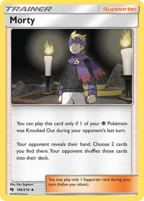 Morty (186/214) [Sun & Moon: Lost Thunder] - for just $0.10! 