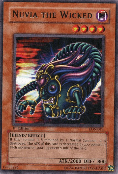 Nuvia the Wicked [LON-013] Rare - for just $0.15! 