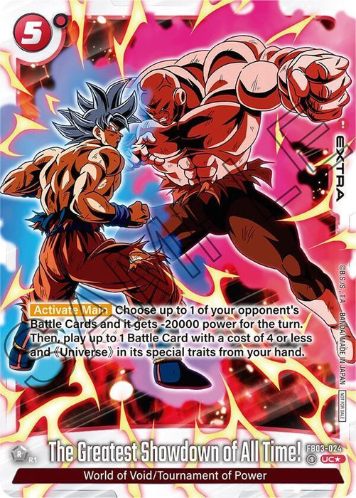 The Greatest Showdown of All Time! (Tournament Pack 04 - Winner) [Tournament and Championship Promos] - for just $5.05! 