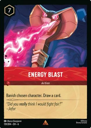 Energy Blast (131/204) - Azurite Sea Cold Foil - for just $0.17! 
