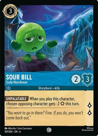 Sour Bill - Surly Henchman (147/204) - Azurite Sea - Just $0.05! Shop now at Retro Gaming of Denver