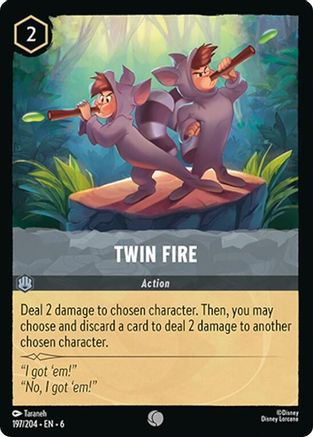 Twin Fire (197/204) - Azurite Sea - for just $0.03! 