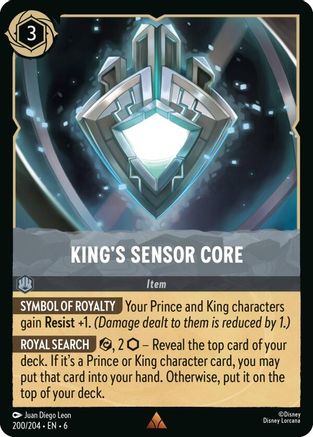 King's Sensor Core (200/204) - Azurite Sea Cold Foil - for just $0.10! 