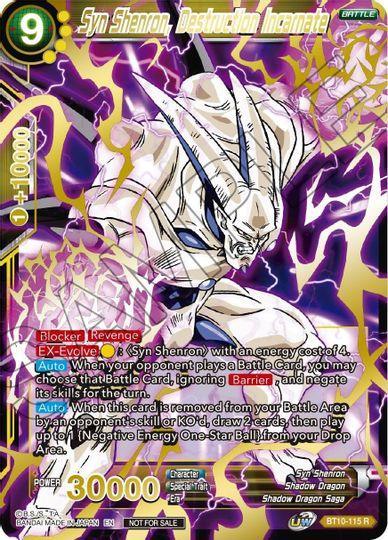 Syn Shenron, Destruction Incarnate (Alternate Art) (BT10-115) [Tournament Promotion Cards] - for just $16! 