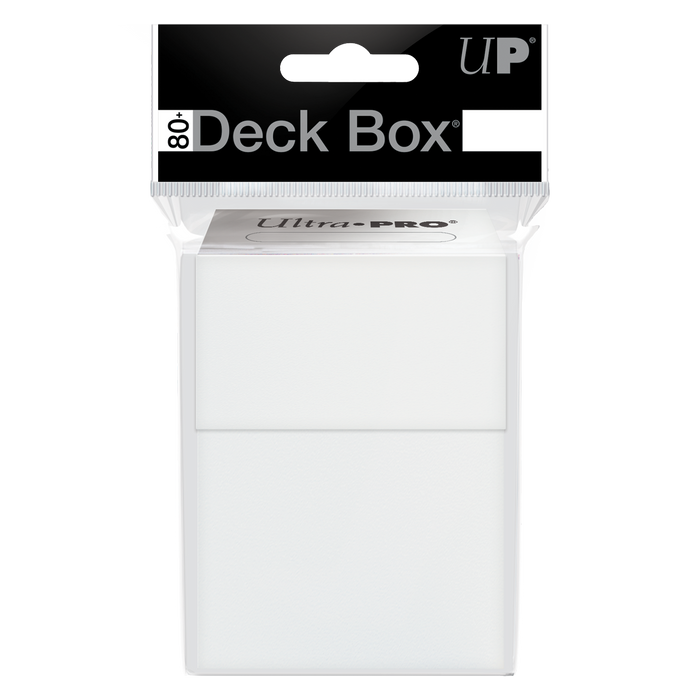 Ultra PRO: 80+ Deck Box - White - Just $0! Shop now at Retro Gaming of Denver