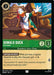 Donald Duck - First Mate (80/204) - Azurite Sea Cold Foil - for just $0.11! 