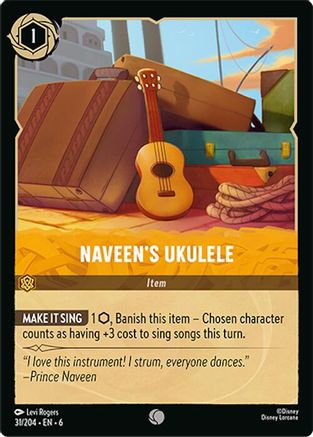 Naveen's Ukulele (31/204) - Azurite Sea - for just $0.02! 