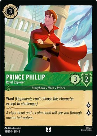 Prince Phillip - Royal Explorer (83/204) - Azurite Sea - for just $0.06! 