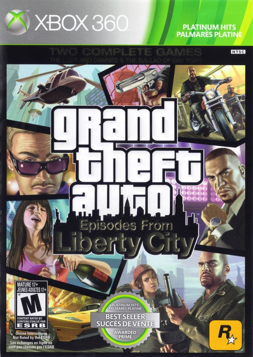Grand Theft Auto: Episodes From Liberty City (Platinum Hits) (Xbox 360) - for just $0! 