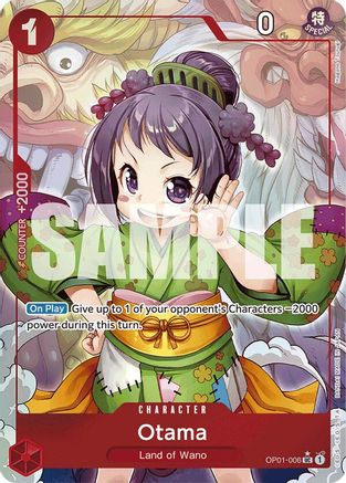 Otama (Full Art) (OP01-006) - Premium Booster -The Best- Foil - for just $4.33! 
