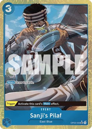 Sanji's Pilaf (Alternate Art) (OP03-056) - Premium Booster -The Best- Foil - for just $8.40! 