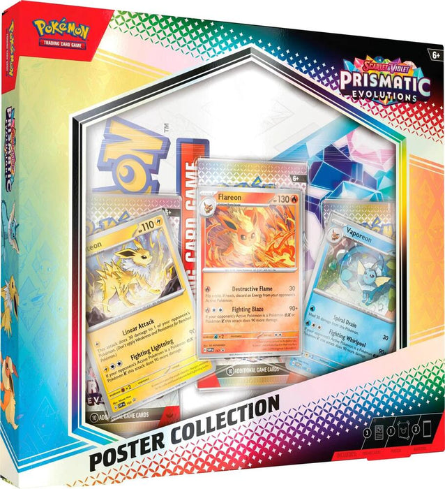 Pokemon: Scarlet & Violet - Prismatic Evolutions Poster Collection - for just $40! 