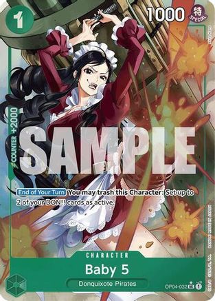 Baby 5 (OP04-032) (Full Art) (OP04-032) - Premium Booster -The Best- Foil - for just $2.20! 