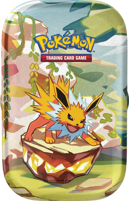 Scarlet & Violet: Prismatic Evolutions Mini Tin (Jolteon) - for just $40! 